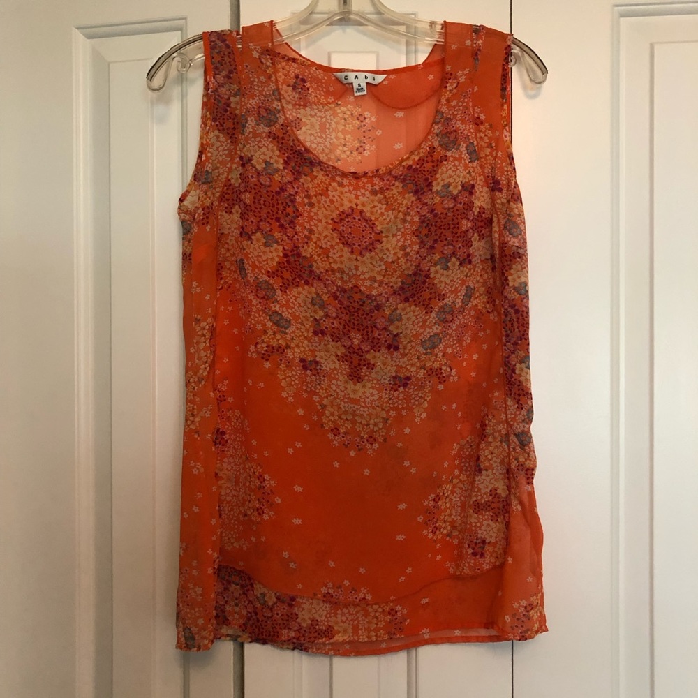 Orange CAbi tank